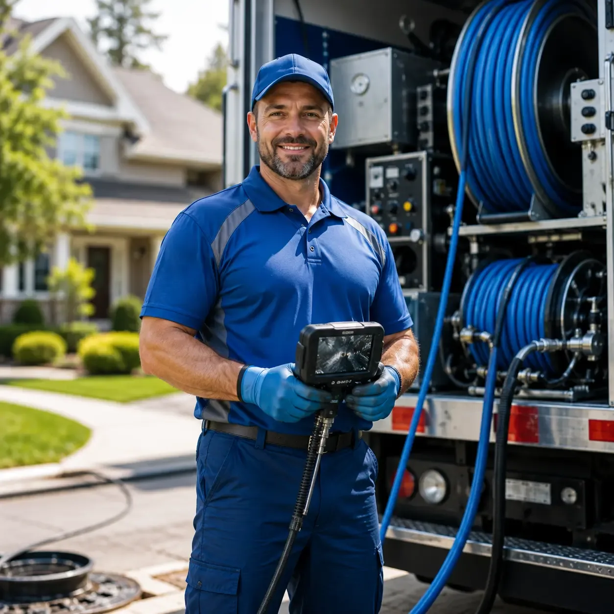Local outdoor drain cleaning specialists in Presque Isle, MI